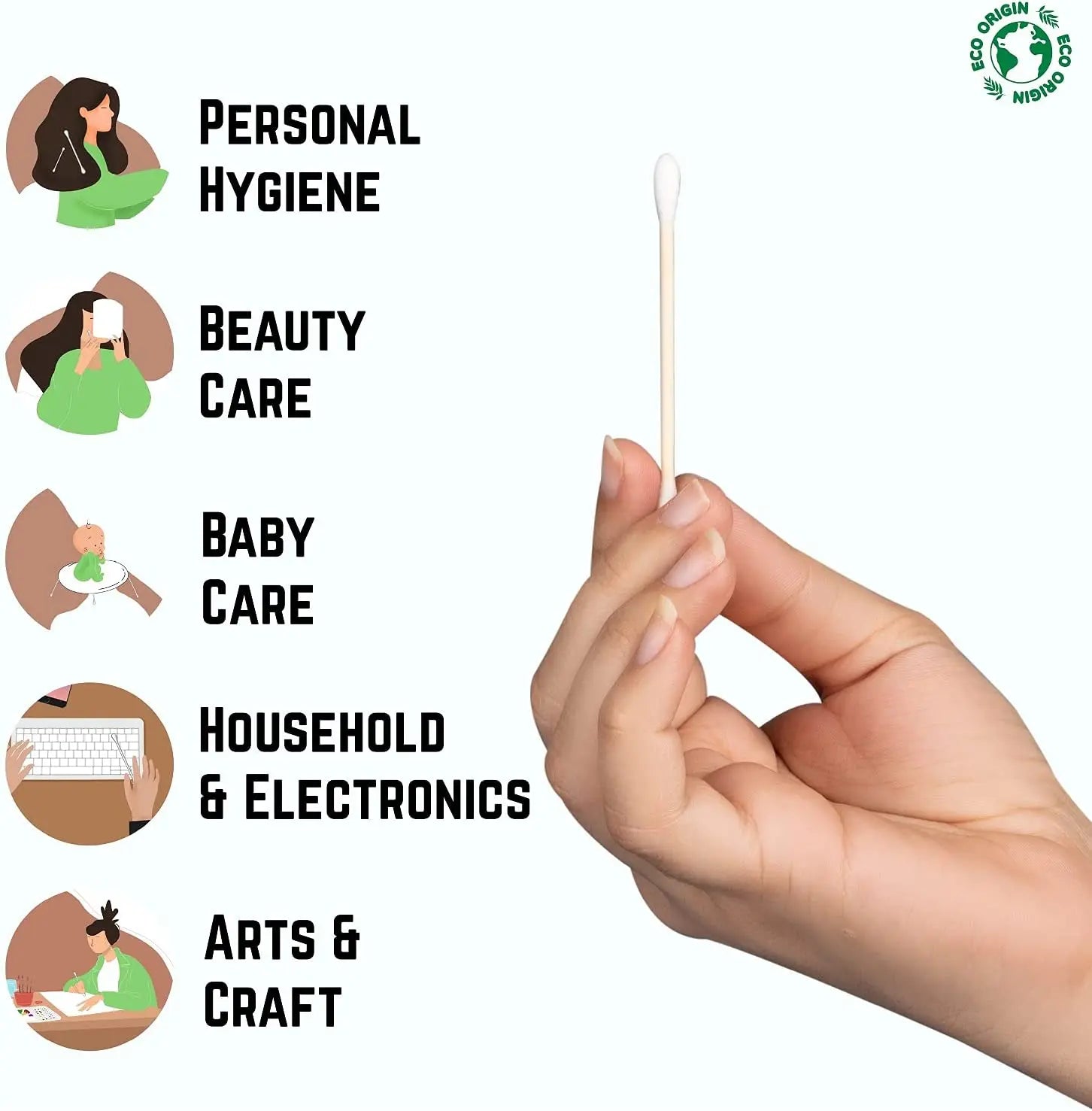 cotton buds uses cotton buds uses