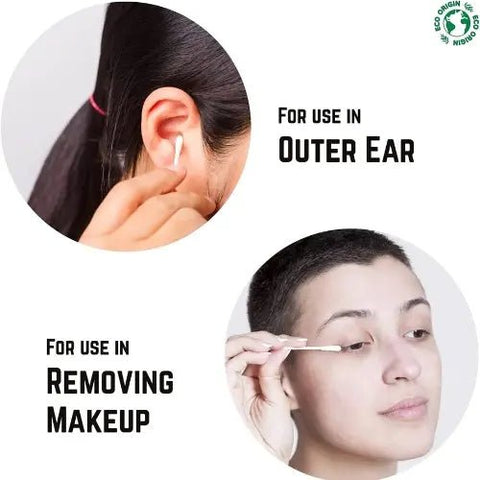 how to use Ear Buds Cotton and Bamboo 